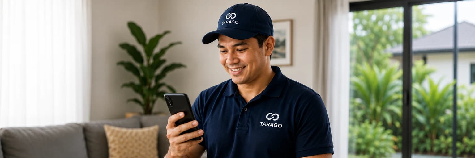 Verified Tarago provider using phone